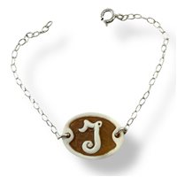 Bracelet Mandile 1922 Woman Cammei  in Silver Conchiglia 2MBRCLI